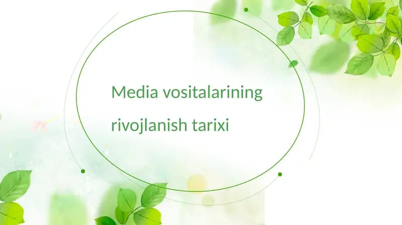 Ommaviy axborot vositalari