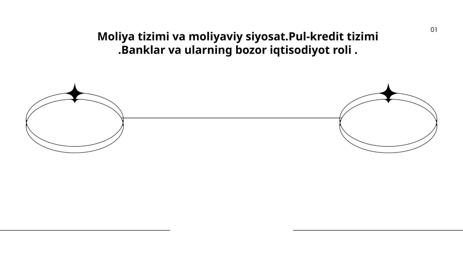 Moliya tizimi va moliyaviy siyosat