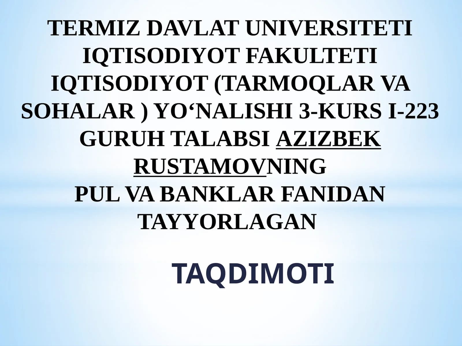 Pulning metallilik nazariyasi