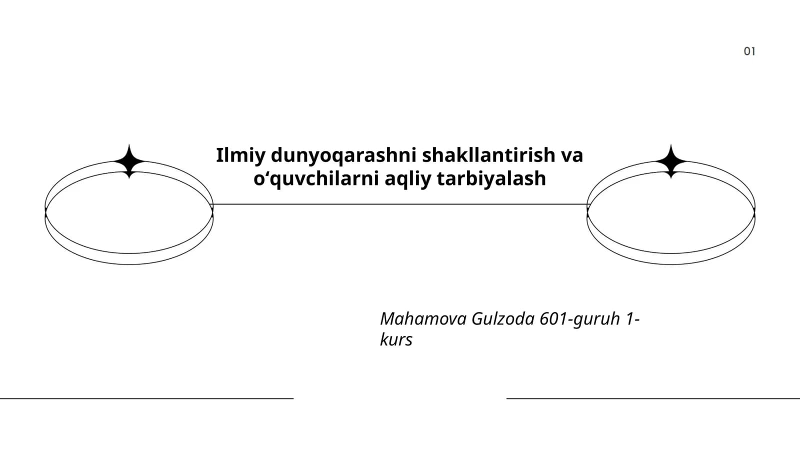 Ilmiy dunyoqarash tushunchasi va pedagogik ahamiyati