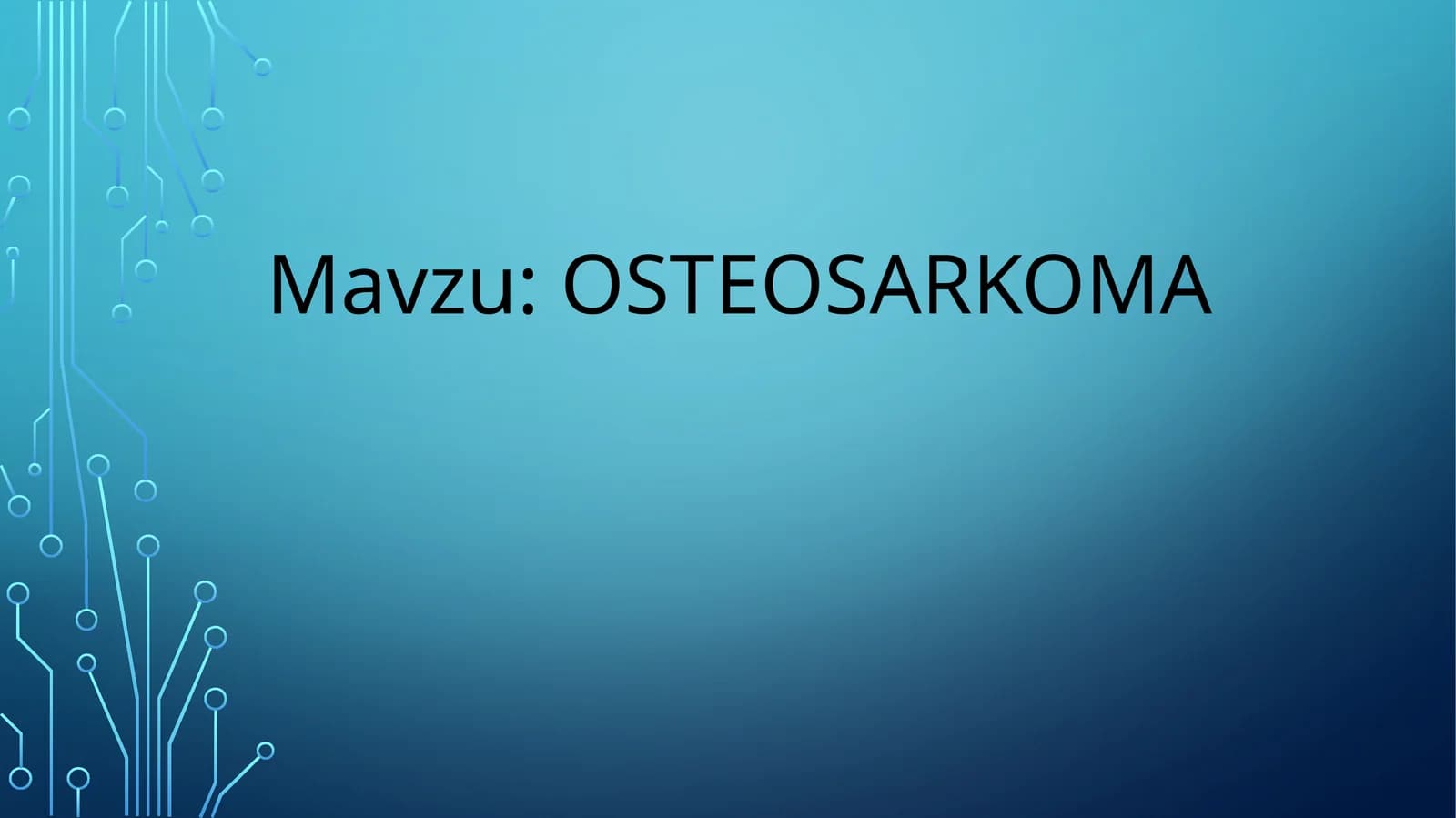 Osteosarkoma