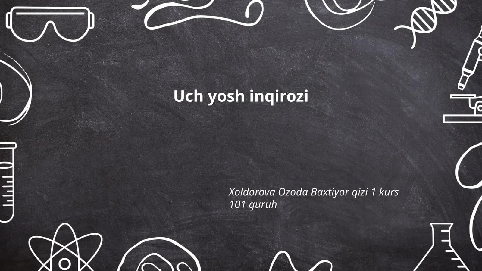 Uch yosh inqirozi