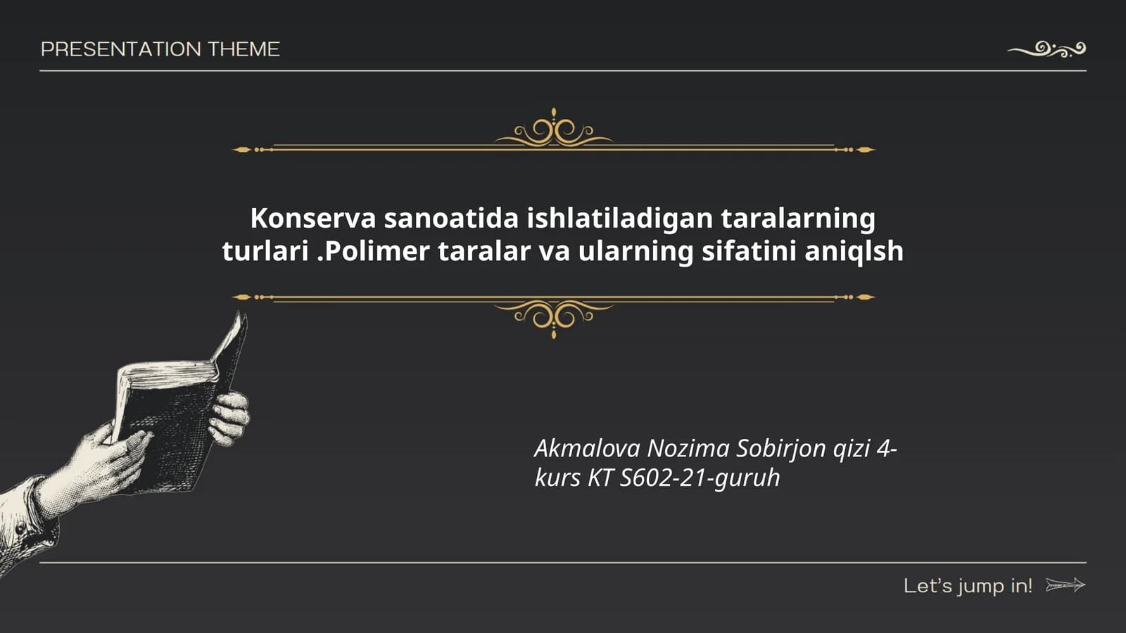 Polimer taralar va ularning afzalliklari