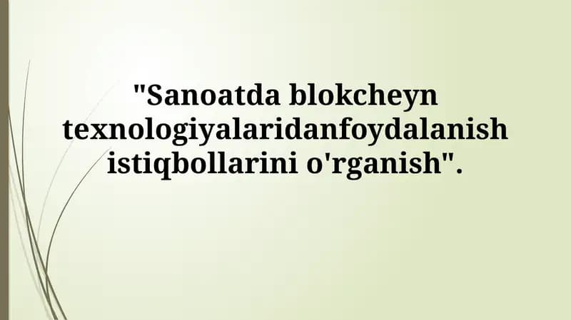 Blokcheynning afzalliklari va kamchiliklari