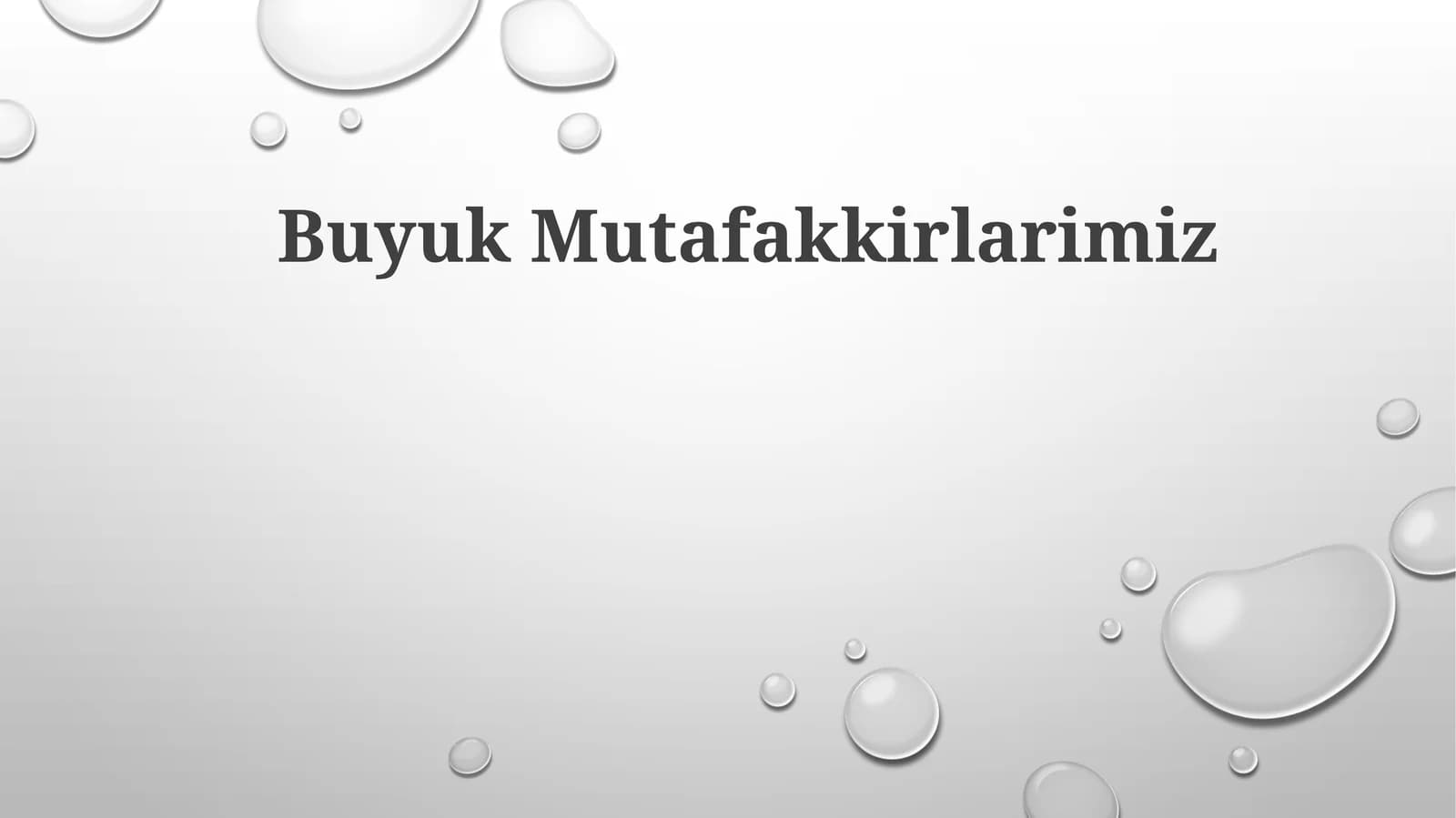 BuyukMutafakkirlarimiz