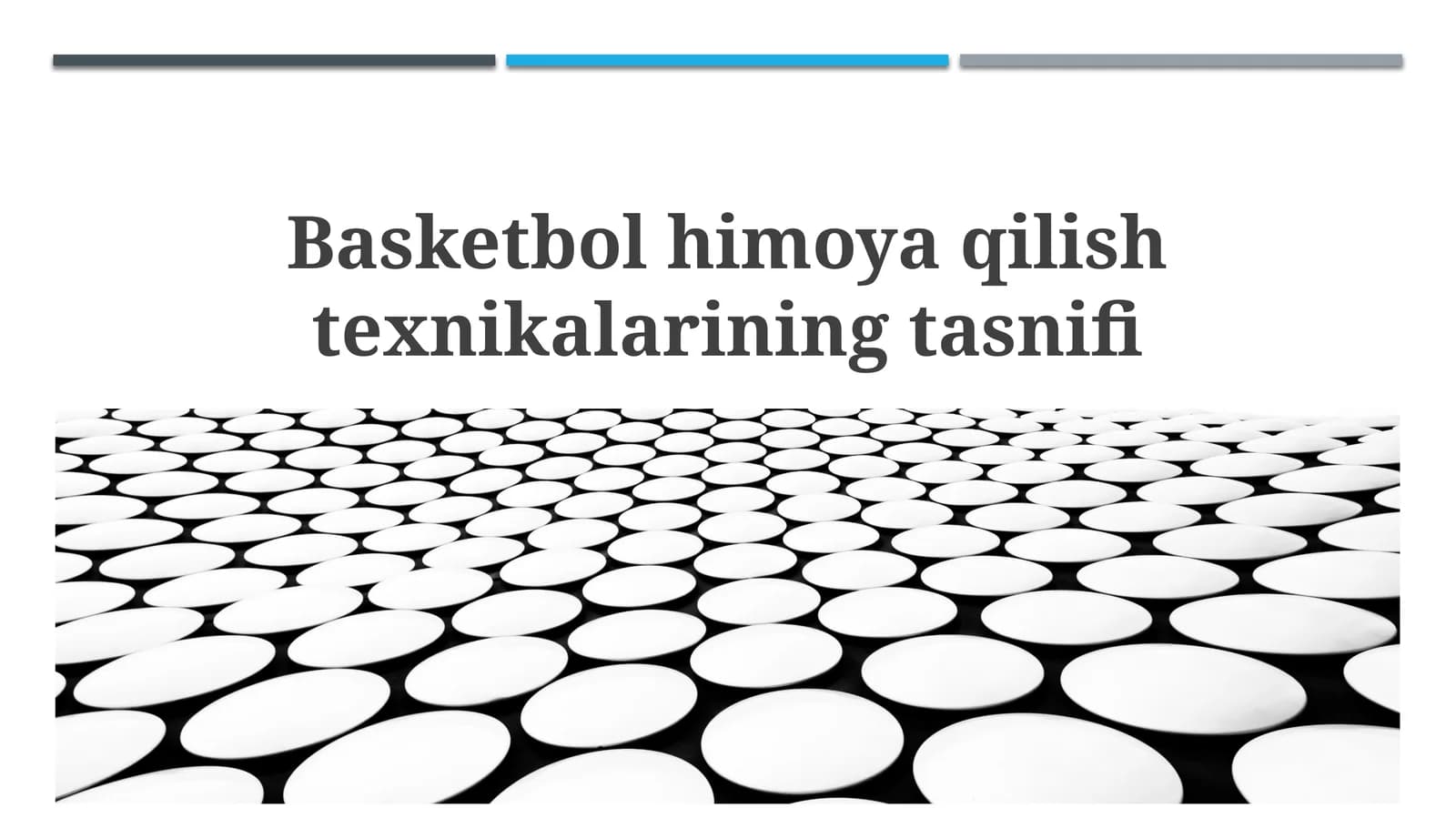 Basketbol himoya qilish texnikalarining tasnifi