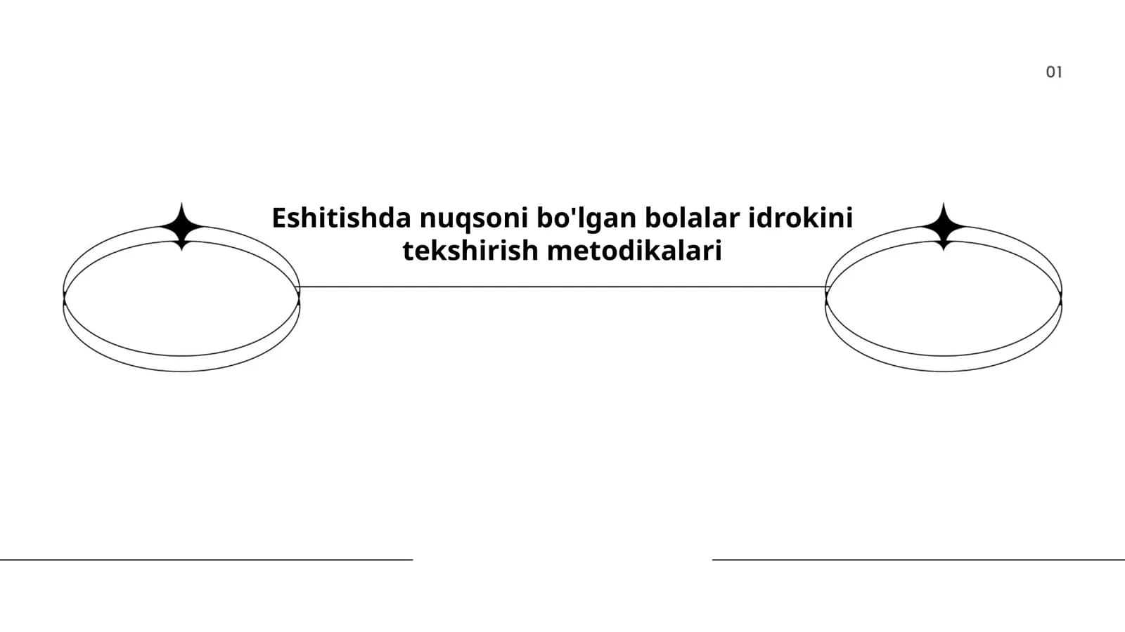 Eshitishda nuqsoni bo'lgan bolalar idrokini tekshirish metodikalari