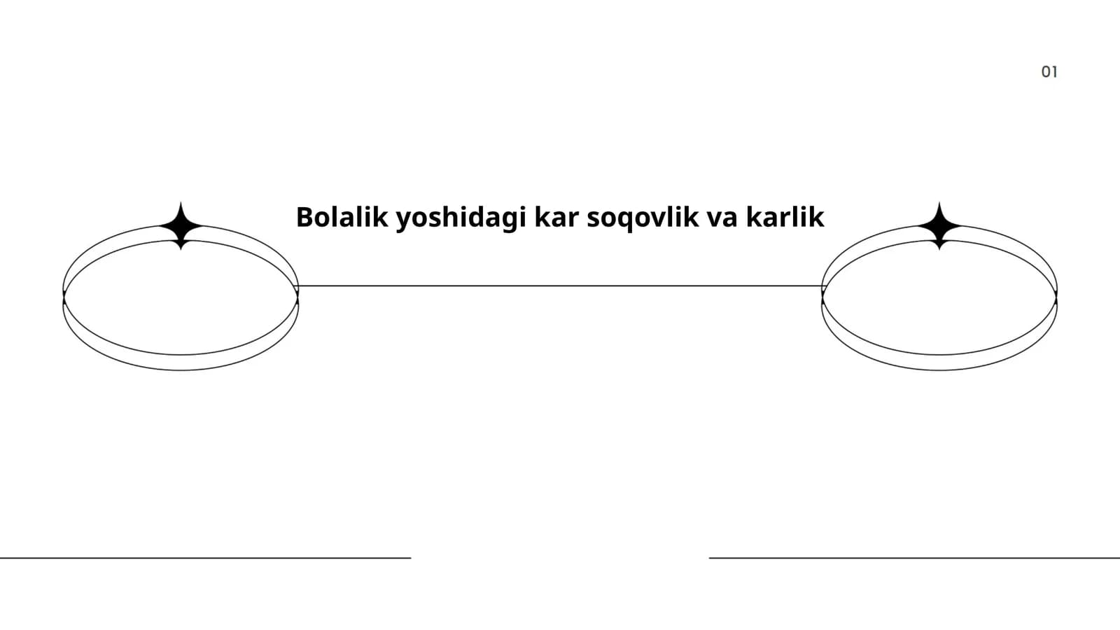 Bolalik yoshidagi kar soqovlik va karlik