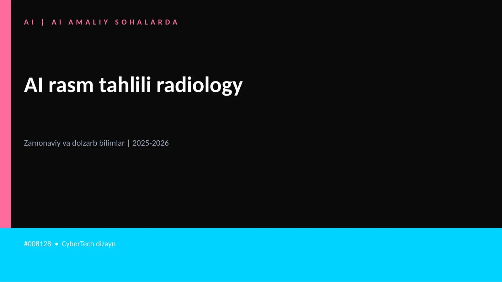 AI rasm tahlili radiology