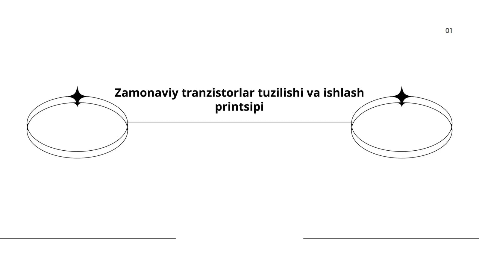 Zamonaviy tranzistorlar tuzilishi va ishlash printsipi