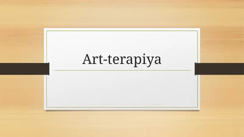 Art-terapiya