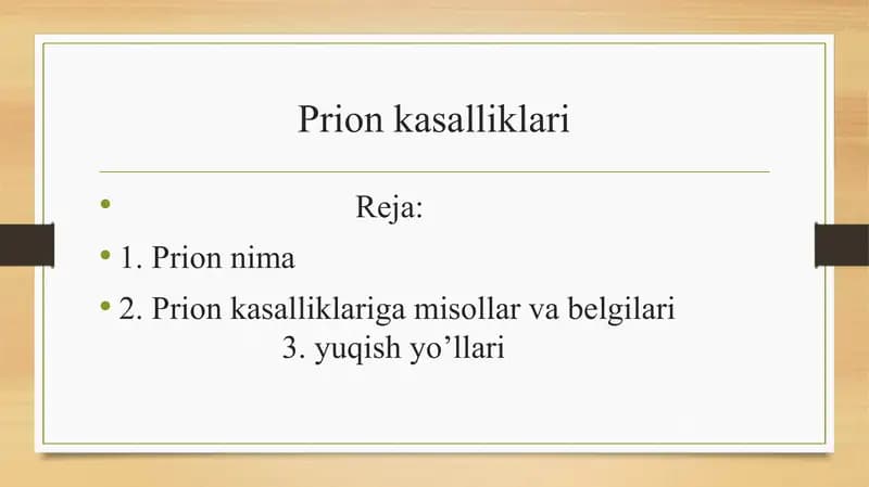 Prion kasalliklari