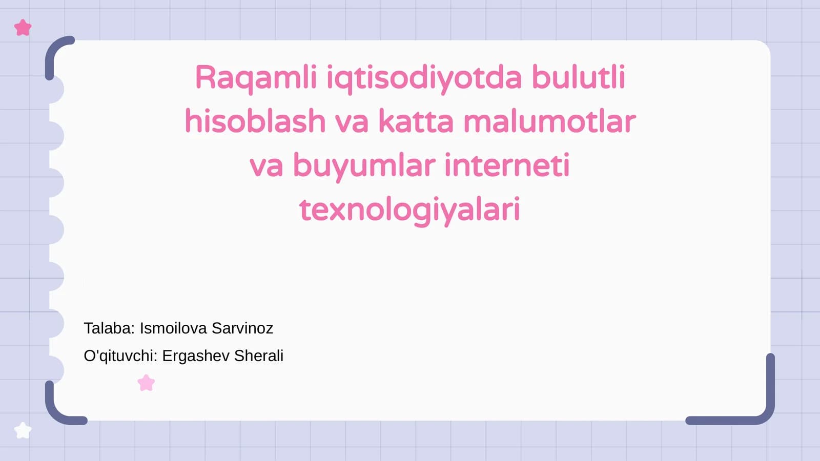 Raqamli Iqtisodiyot va Innovatsiyalar