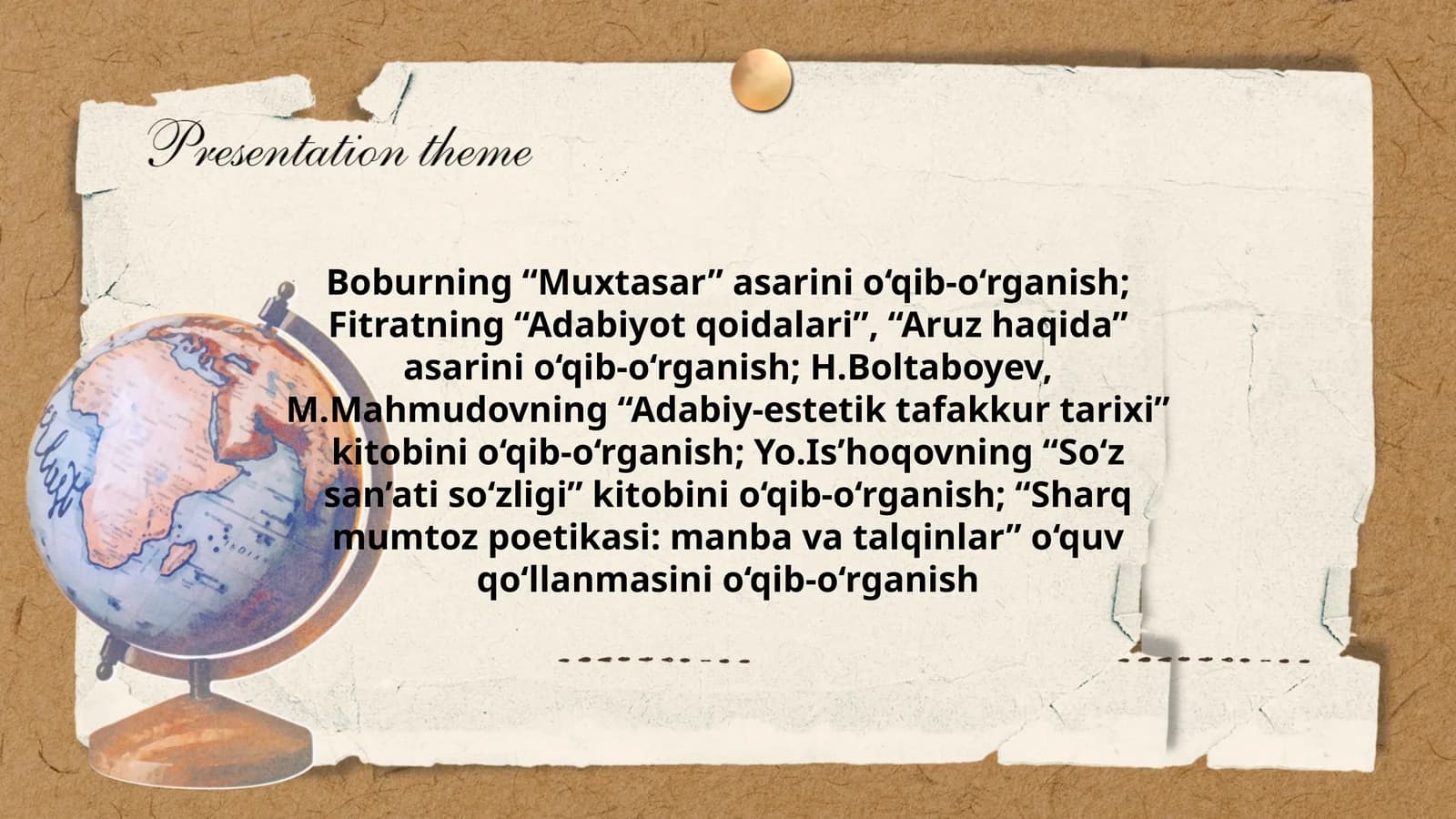 Sharq mumtoz poetikasi: manba va talqinlar