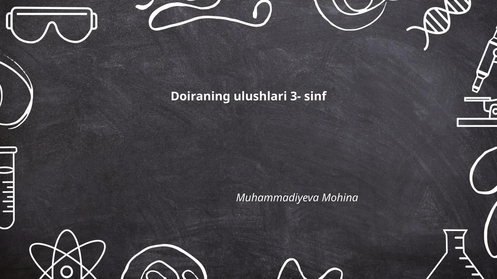 Doiraning ulushlari 3- sinf