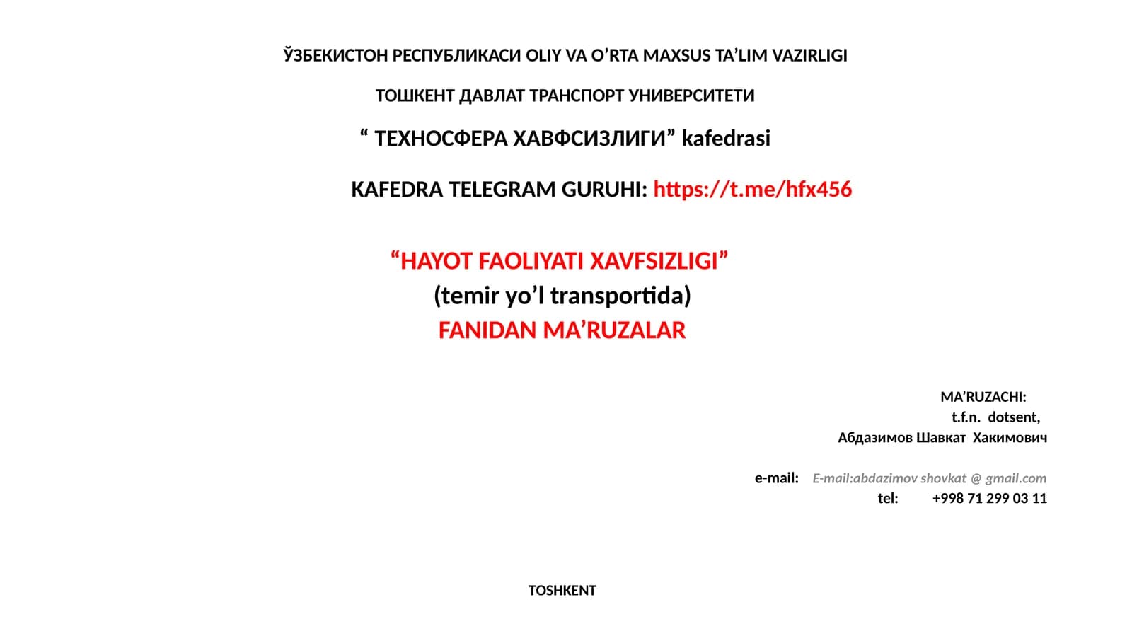 Elektr xavfsizligini ta'minlovchi usullar va vositalar