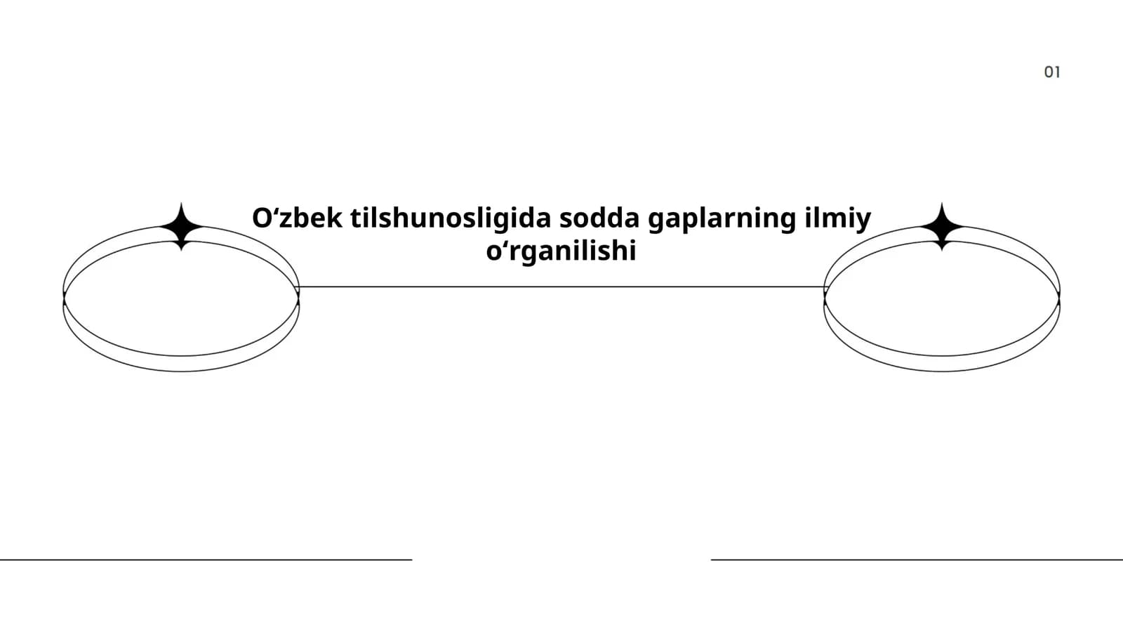 Oʻzbek tilshunosligida sodda gaplarning ilmiy oʻrganilishi