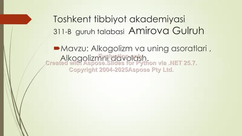 Alkogolizm va uning asoratlari, Alkogolizmni davolash