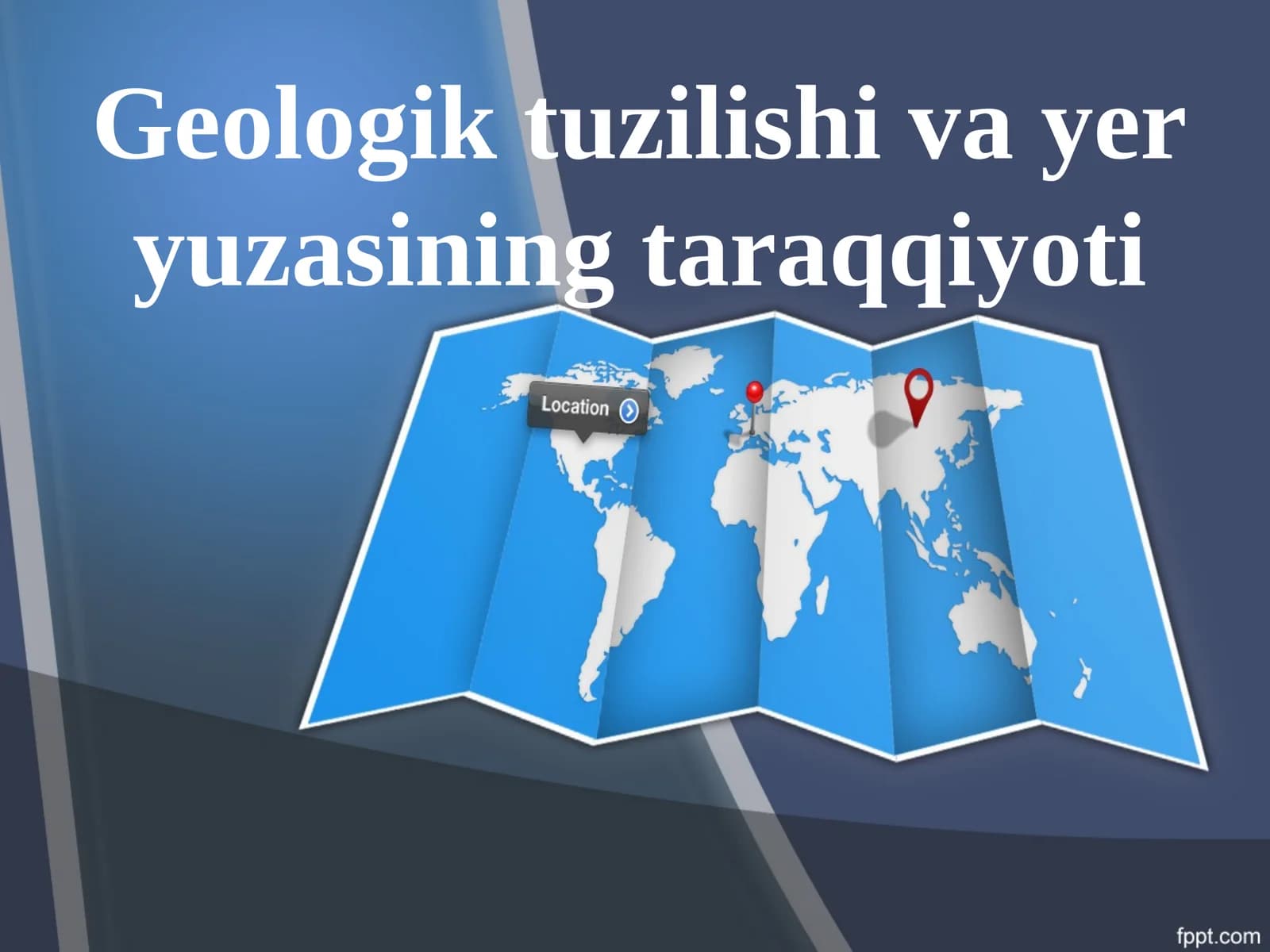 Geologik tuzilishi va yer yuzasining taraqqiyoti