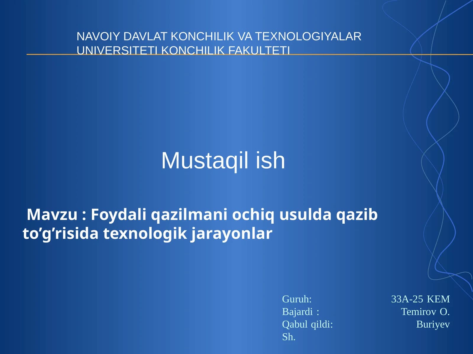 Ochiq konchilikning mohiyati va afzalliklari