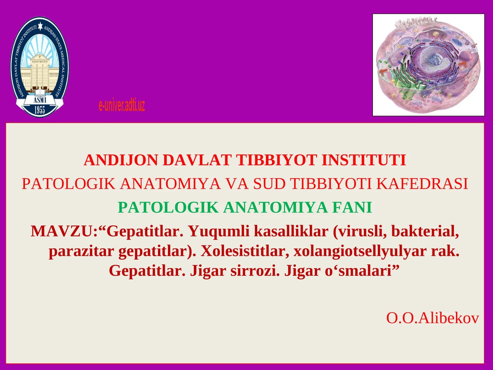 PATOLOGIK ANATOMIYAFANI
