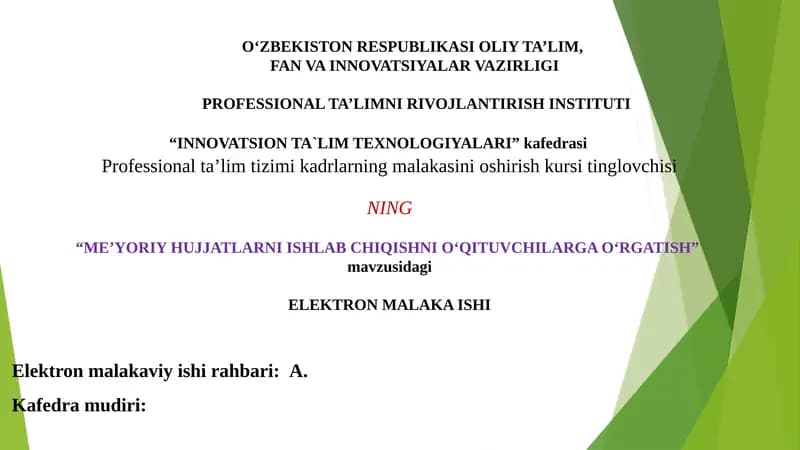 ELEKTRON MALAKA ISHI