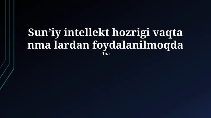 Sun'iy intellektning afzalliklari, cheklovlari va axloqiy masalalari