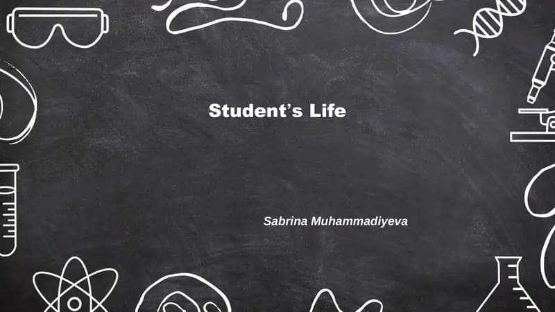 Studentʼs Life