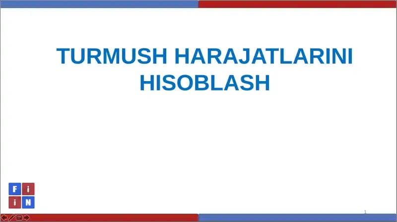 Iste’molchinarxlariindeksi(INI -CPI)