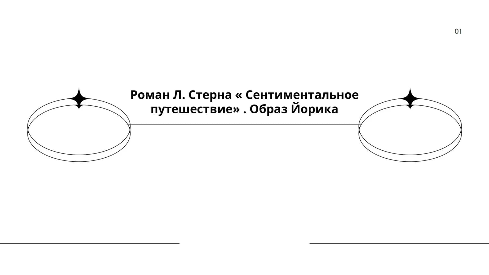 Образ Йорика в романе Л. Стерна «Сентиментальное путешествие»