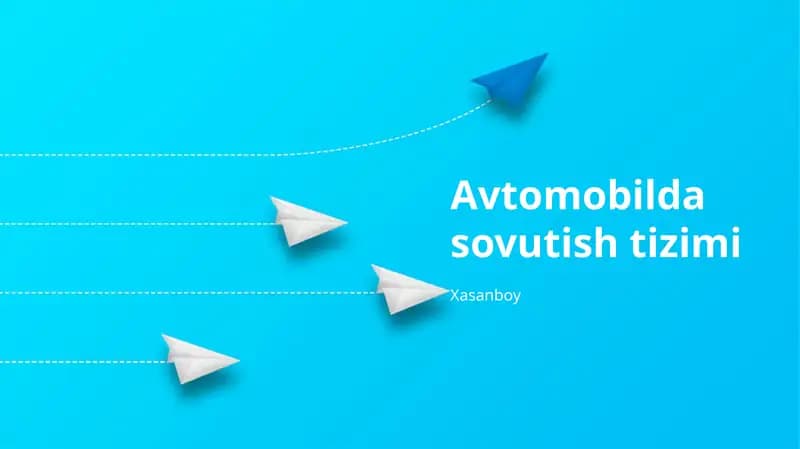 Avtomobilda sovutish tizimi