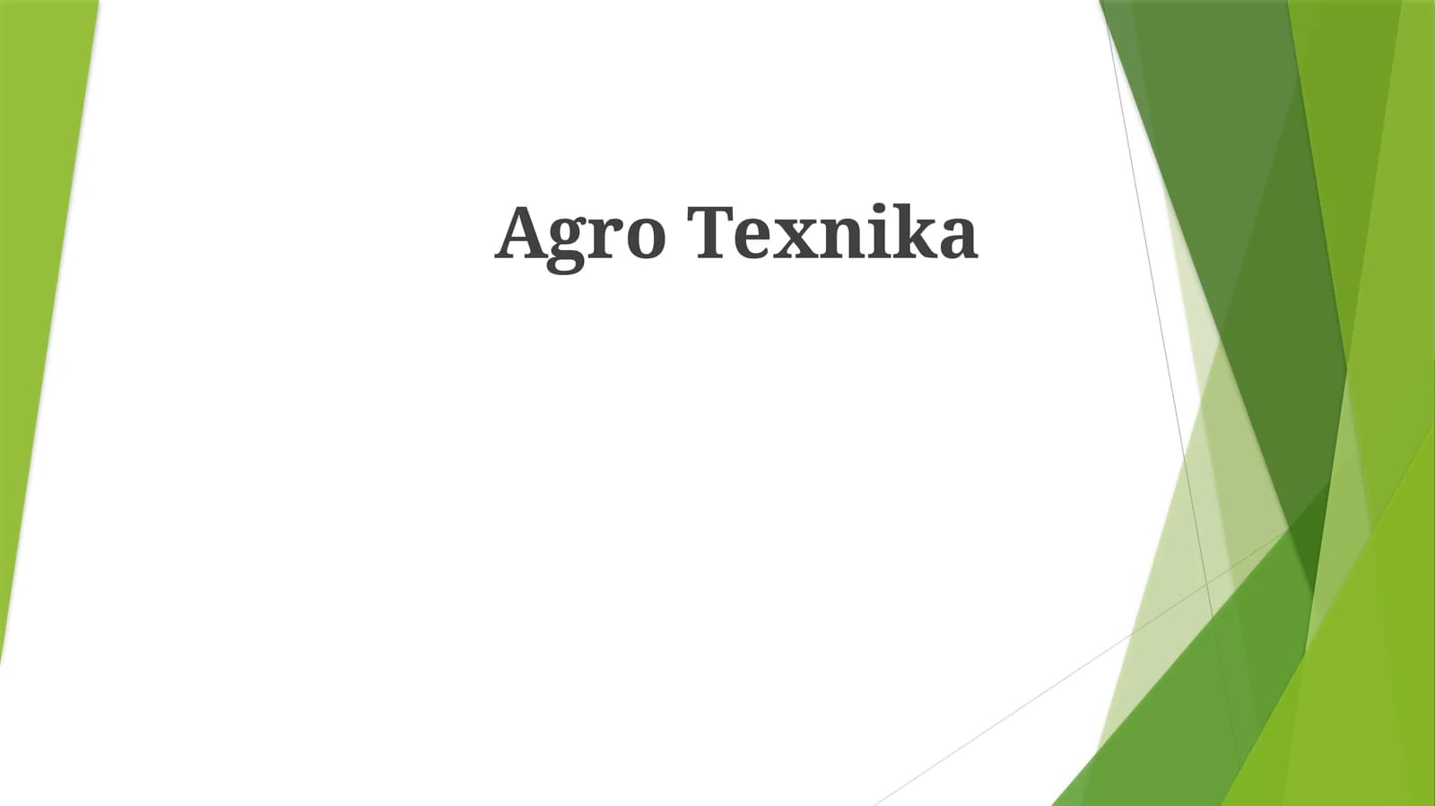 AgroTexnika
