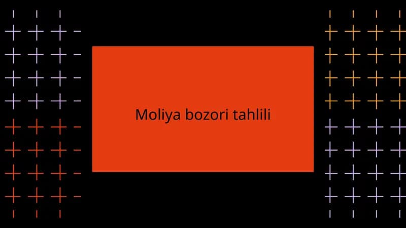 Moliya bozori tahlili