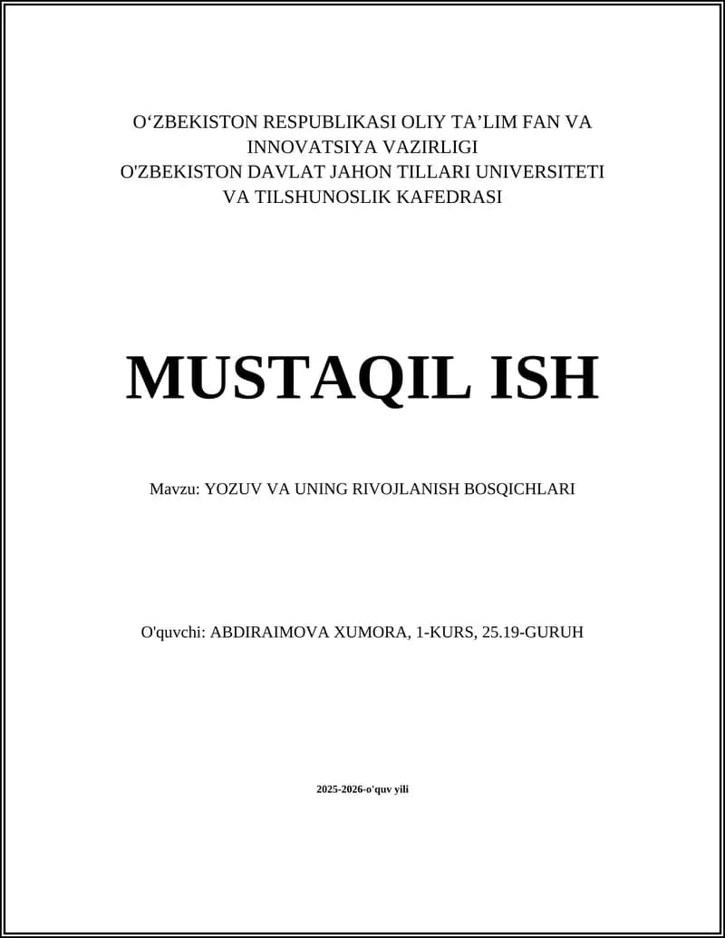Mix yozuvi