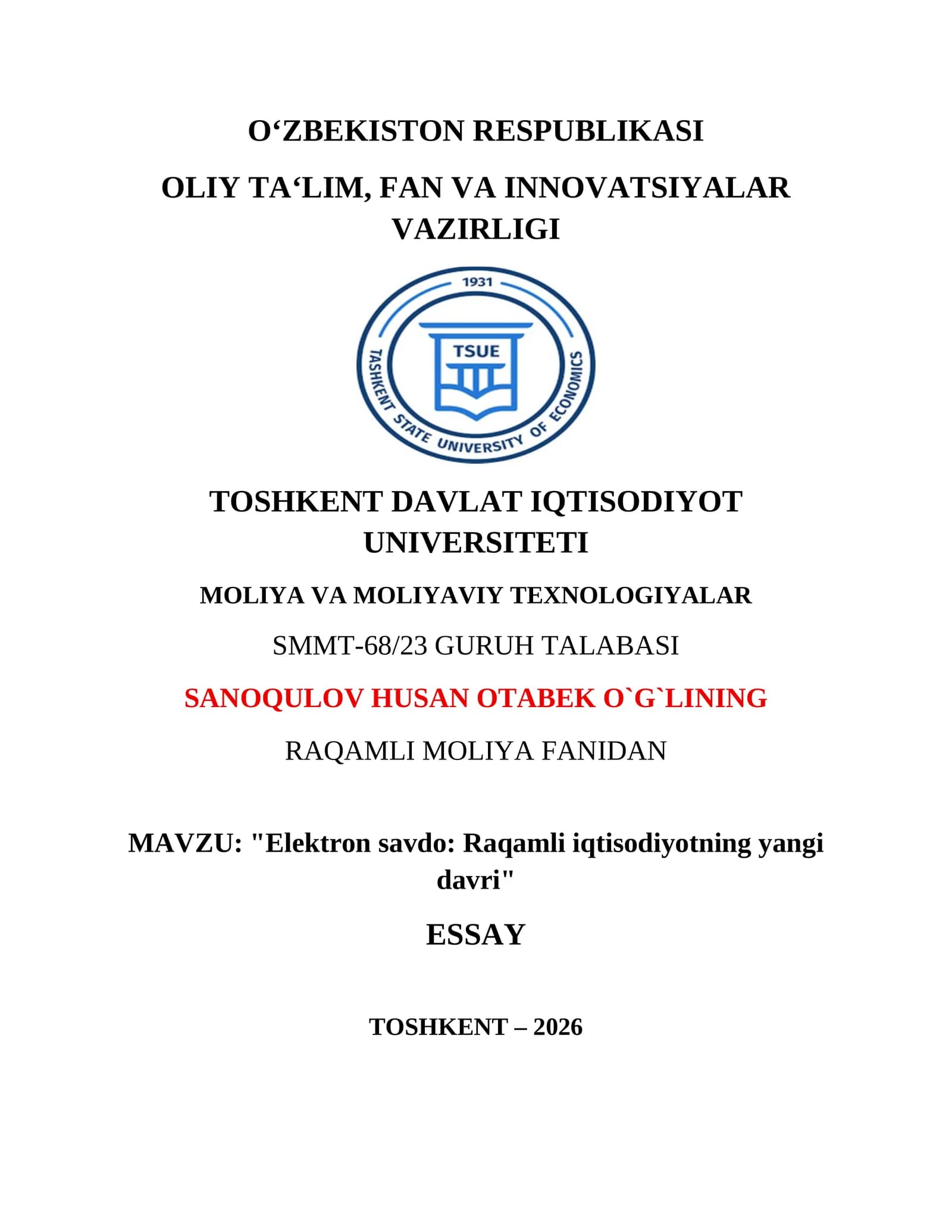 Elektron savdo: Raqamli iqtisodiyotning yangi davri