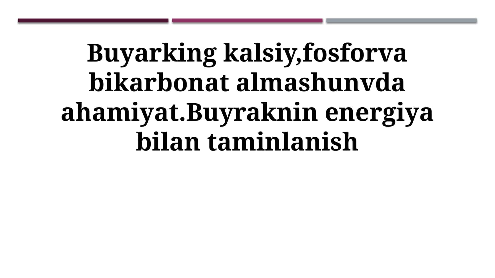 Buyraklarning Kaltsiy, Fosfor va Bikarbonat Almashinuvidagi Ahamiyati