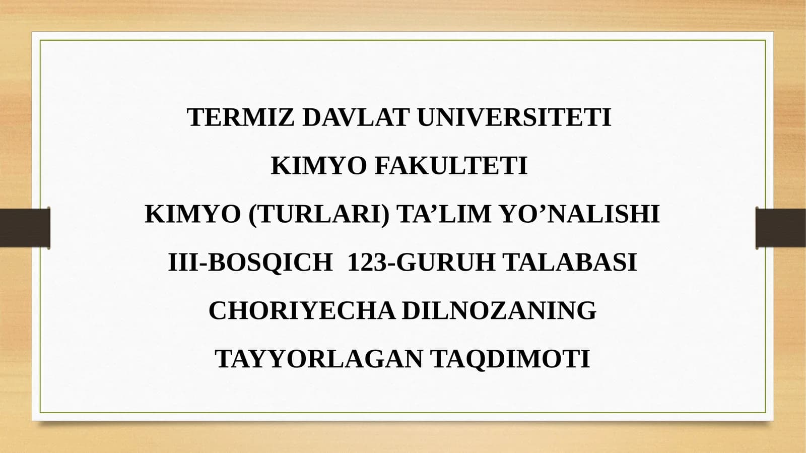 Fikrlarni tushunarli va samarali ifodalash mashgʻulotlari