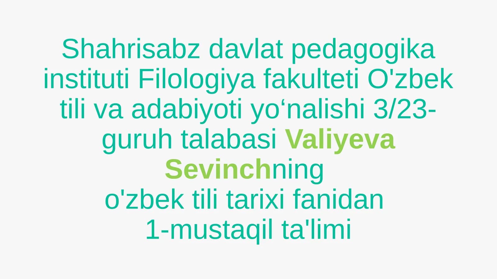 M. Qoshg‘ariyning “Devonu lug‘atit turk” asari haqida ma’lumotlar keltirish. “Devonu lug‘atit turk”d