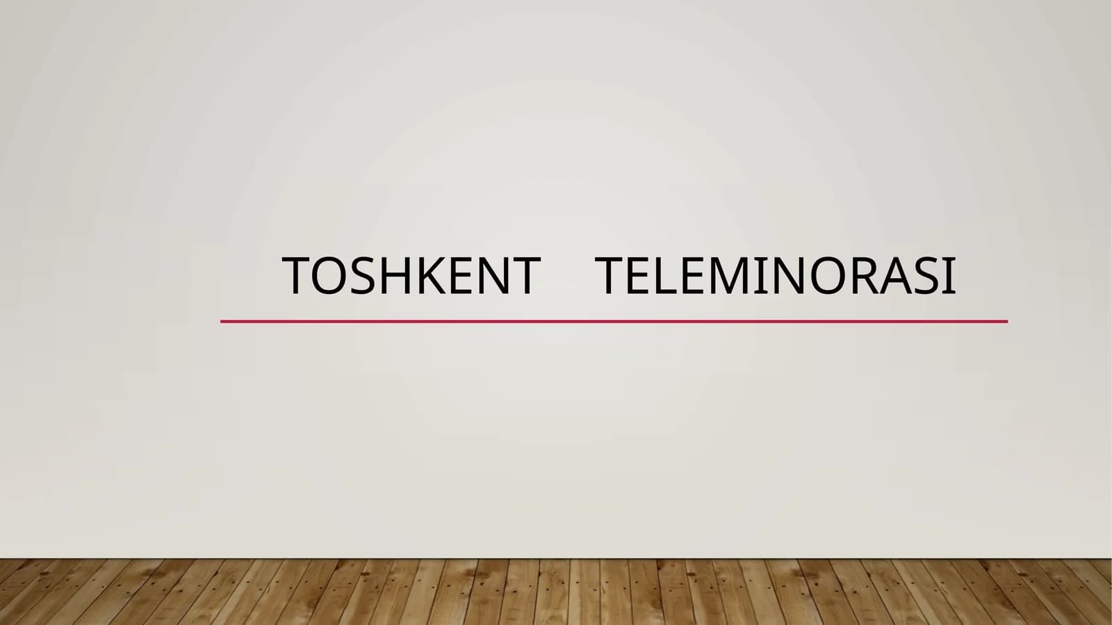 Toshkent teleminorasi