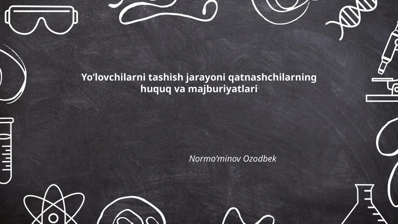 Yoʻlovchilarni tashish jarayoni qatnashchilarning huquq va majburiyatlari