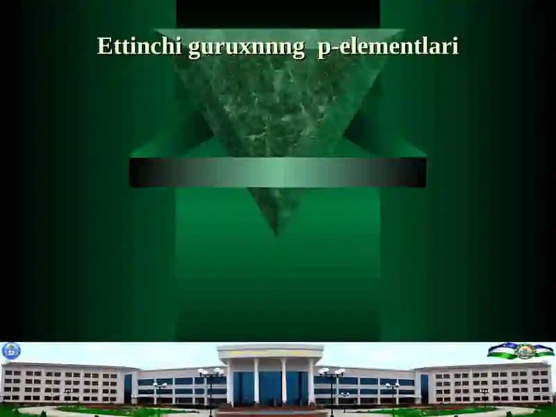 Ettinchi guruxnnngp-elementlari