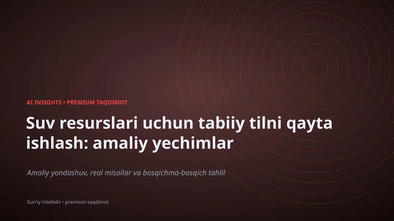 Sun'iy Intellekt
