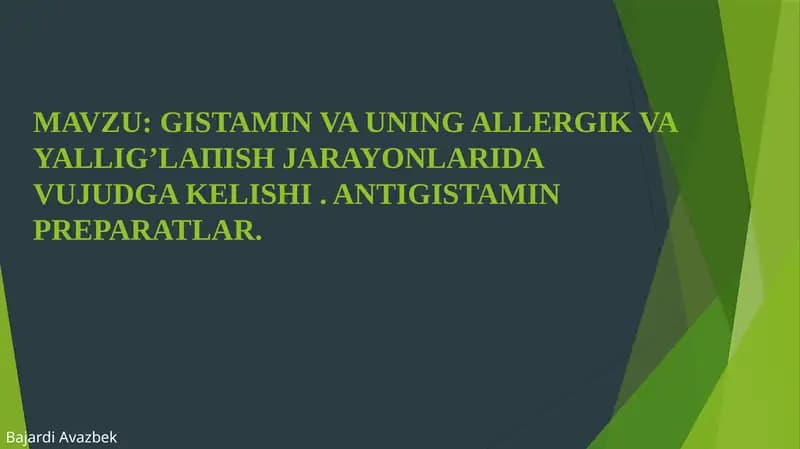 Gistamin