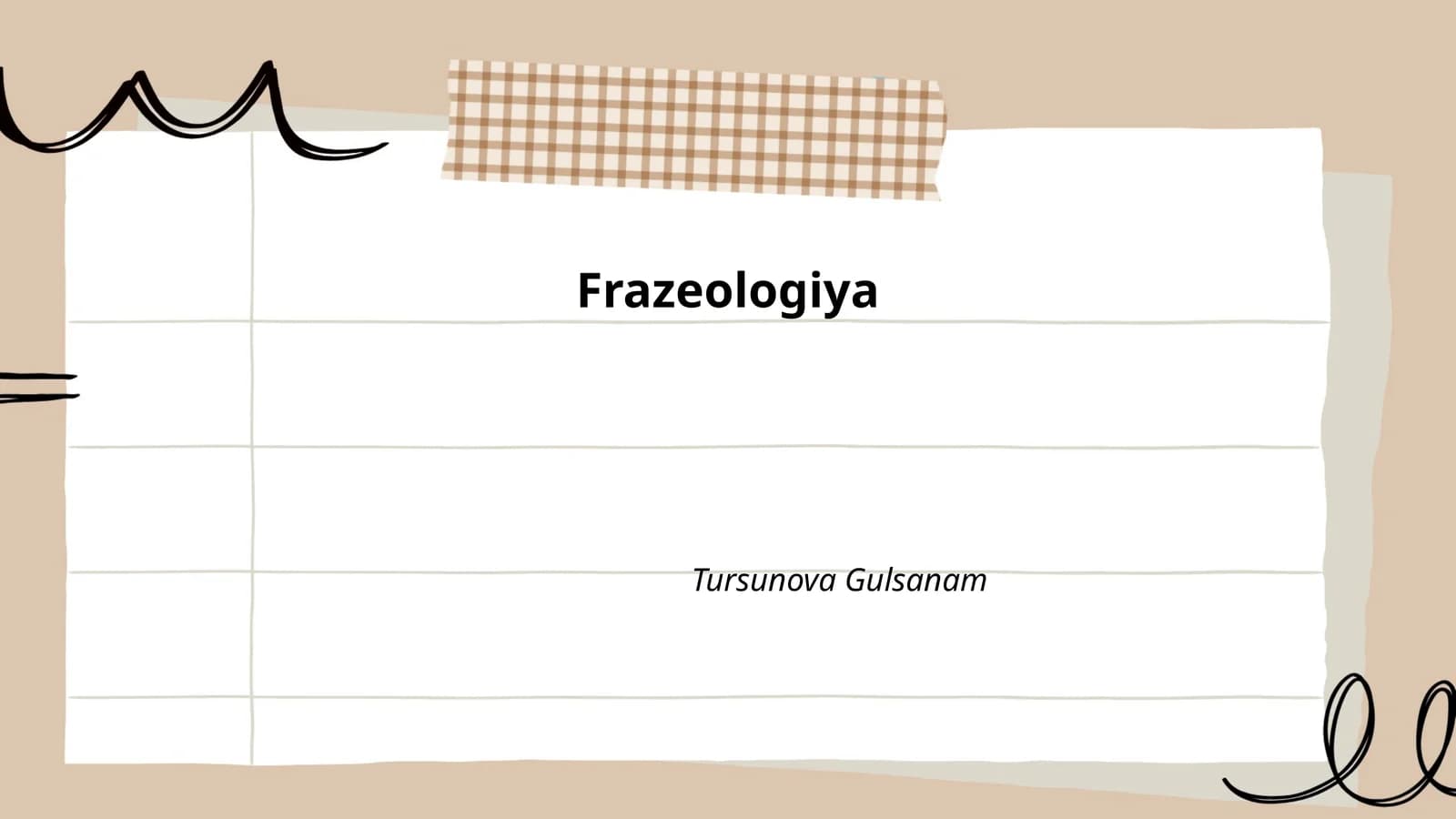 Frazeologiya