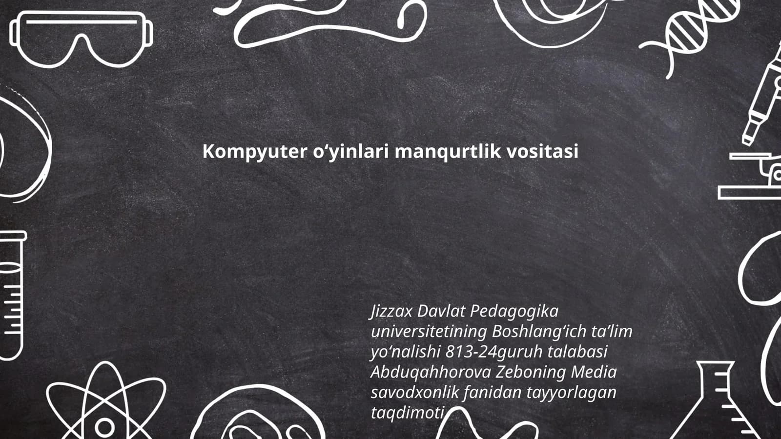 Kompyuter oʻyinlari manqurtlik vositasi