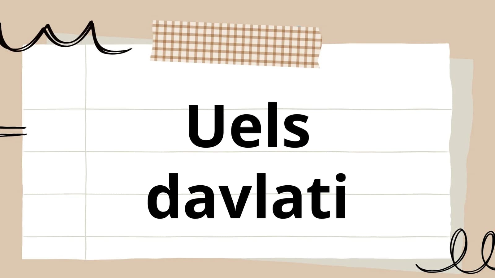 Uels davlati