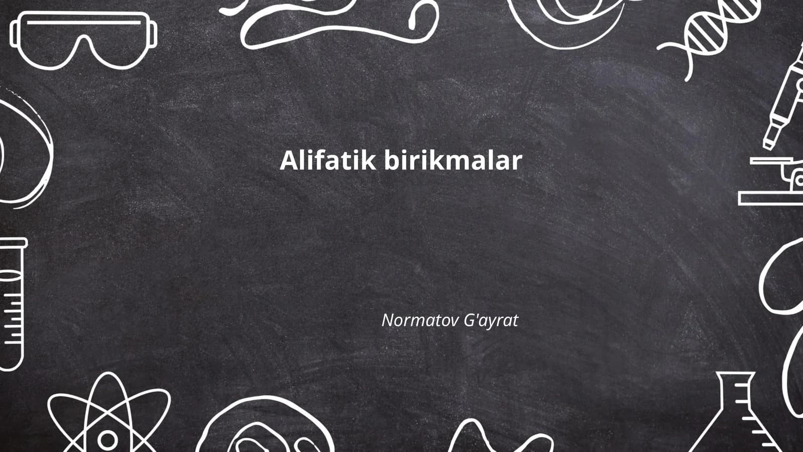 Alifatik birikmalar