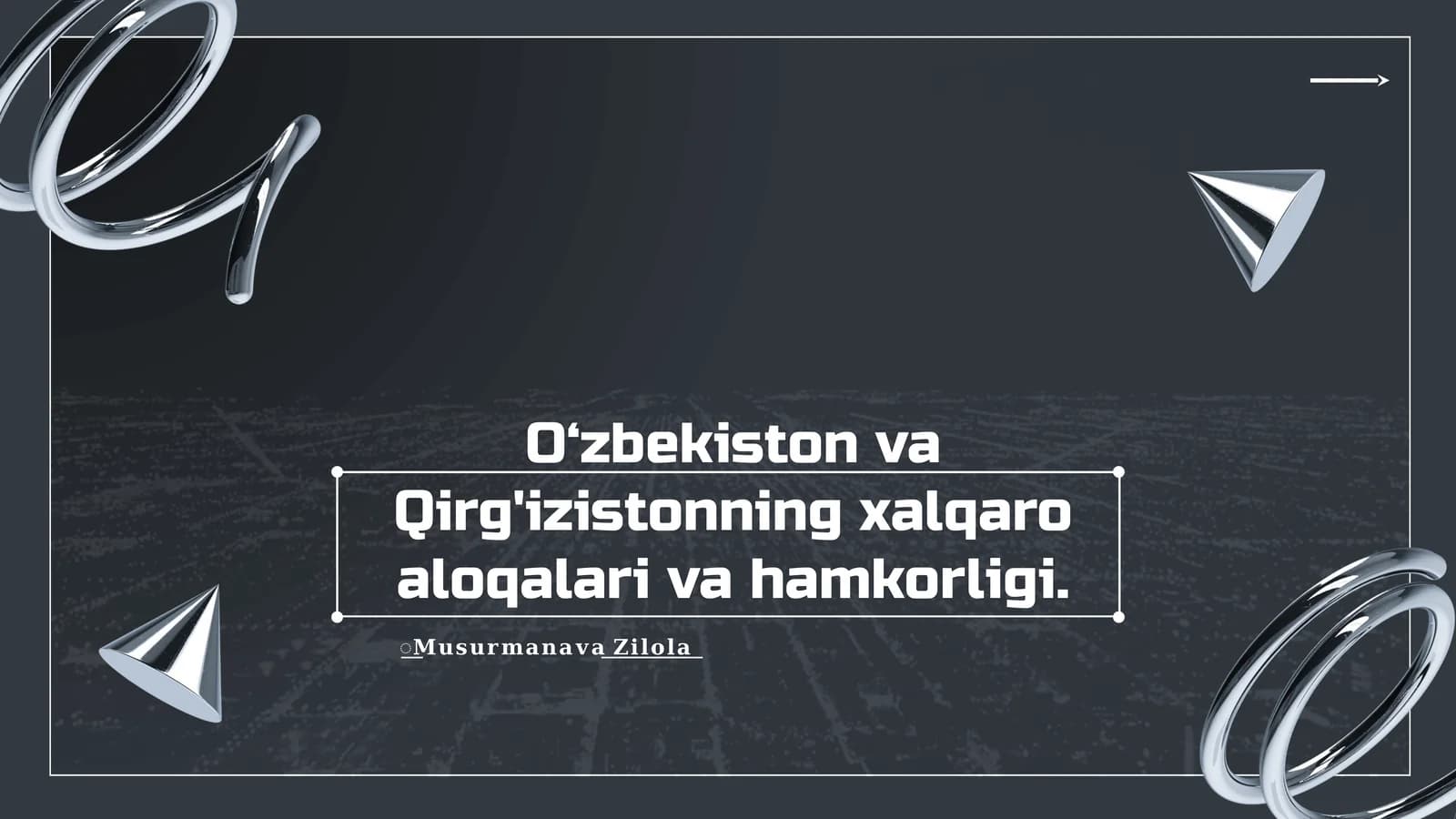 Hududiy hamkorlik va strategik sheriklik asoslari