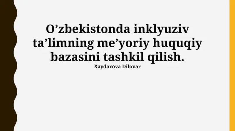 O'qituvchilarning Malakasi va Kasbiy Rivojlanishi