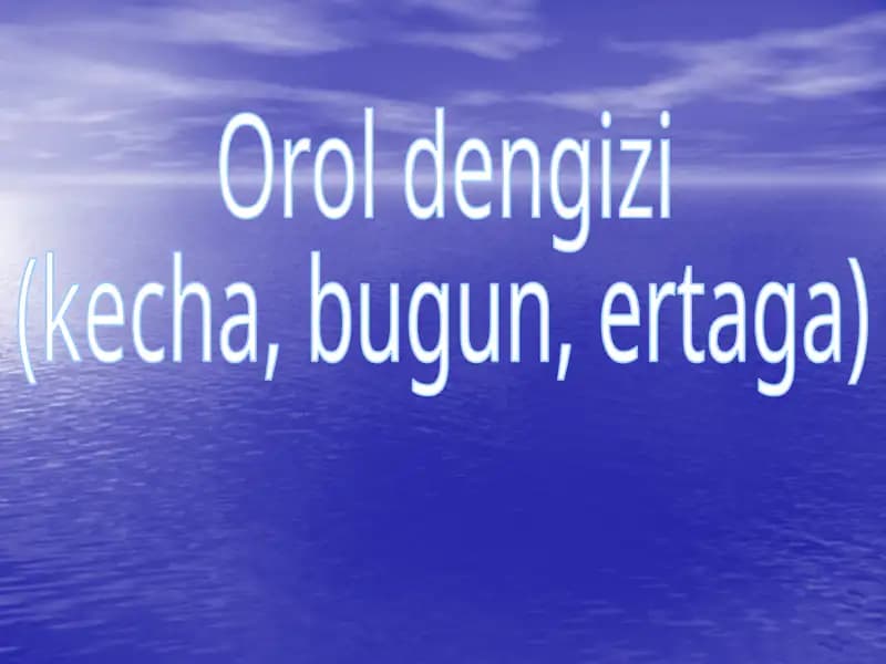 Orol dengizi